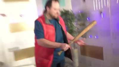 Not the baseball bat!!!
