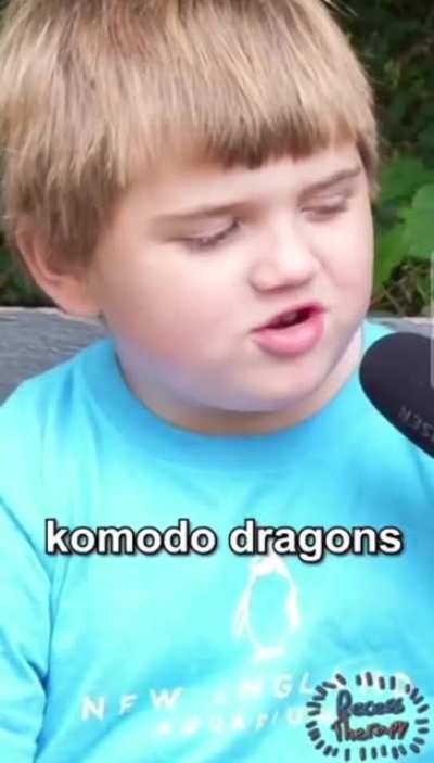 I too, like komodo dragons.