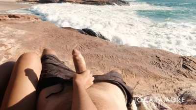 With that view it's hard not to get excited. [gif]