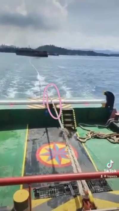 HMFT after I get too close to a rope