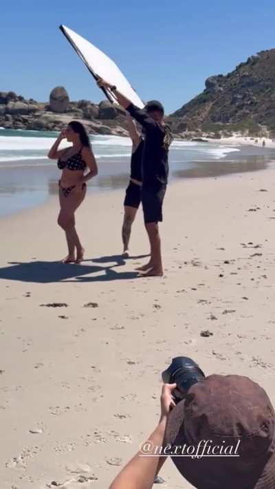 Insta stories, modelling out in South Africa, for Next. 19.01.26