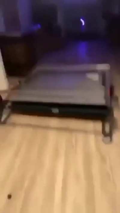 Jump on a table