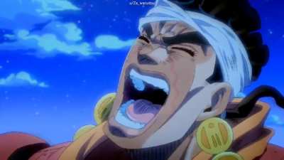 Polnareff reminiscing