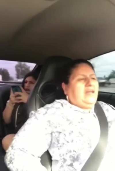 This woman's first ride in the GTR