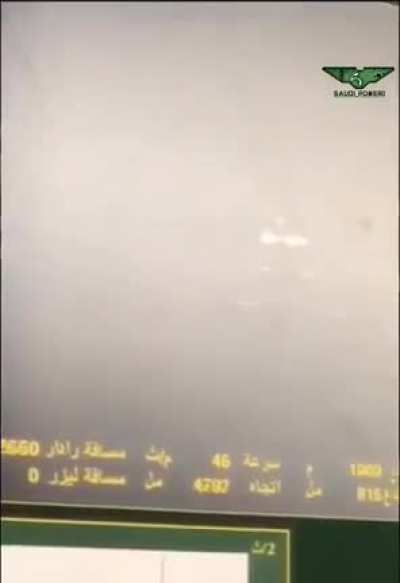 Saudi variant Oerlikon GDF system tracks and eliminates a low flying hostile drone (Loud music)
