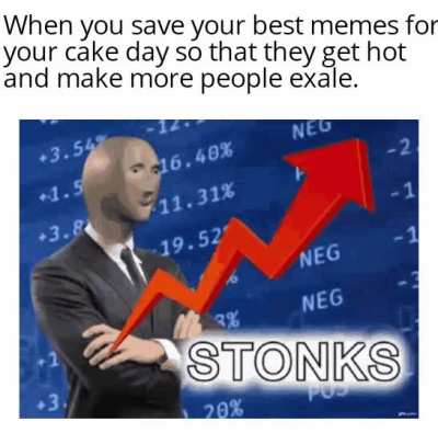 But you realize that even the best memes suck