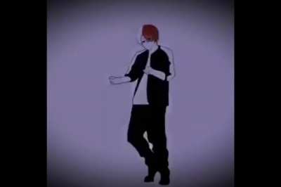 Bakugou and todoroki dancing to right now by confetti part 2