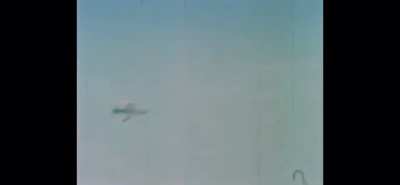 Iranian aircraft bombs Iraqi assault forces as they keep on pushing towards Iranian borders. Iran-Iraq war.