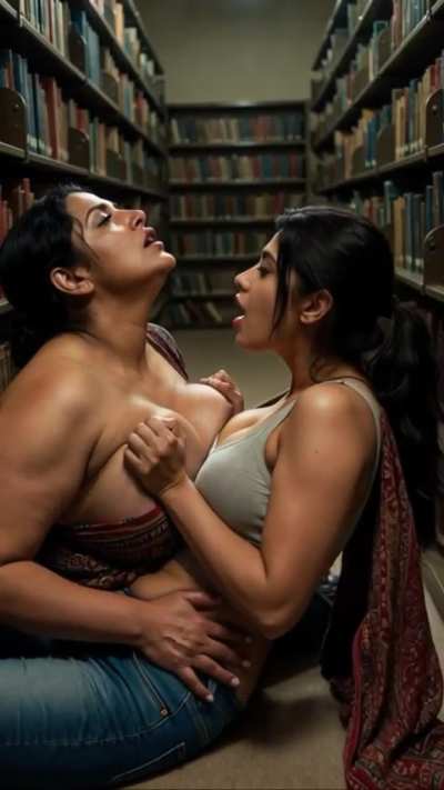 Library affair with librarian