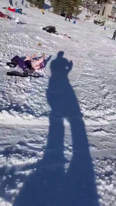 To teach your child to ski