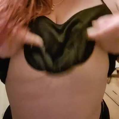 I couldn't wait for Titty Tuesday to drop them 😘