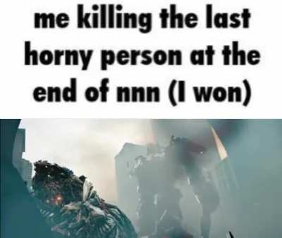 I won, I did it