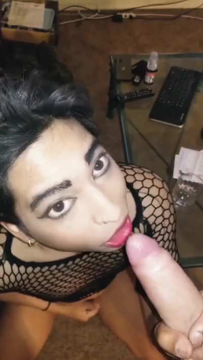 on my knees where I belong