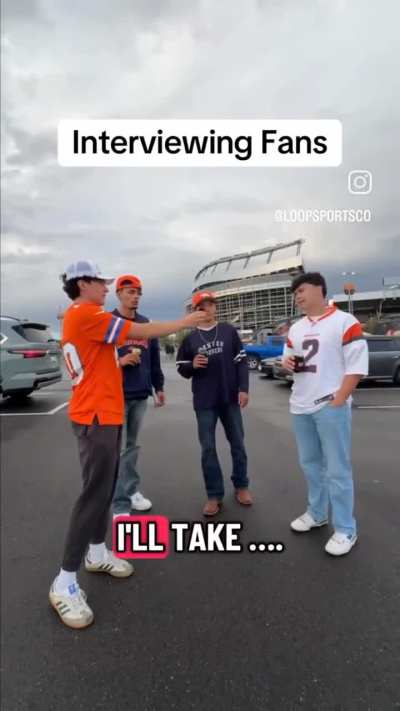 Interviewing Fans