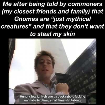 I open up to an NPC about the Gnomes gang stalking me and suddenly I need “serious medical inter<wbr>venti<wbr>on”🙄🙄