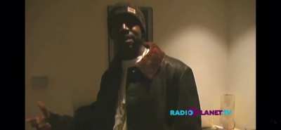 Freestyle and Interview Kanye did the same night that he got into his infamous Car accident. It’s eerie that he was spitting some of the lyrics he ended up using on Through The Wire