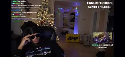 Fanum and yourrage high off an edible 😂😂 funny convo