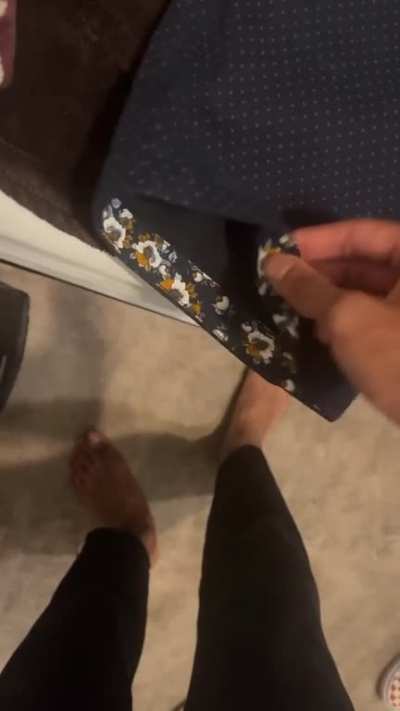 A little surprise in my shorts