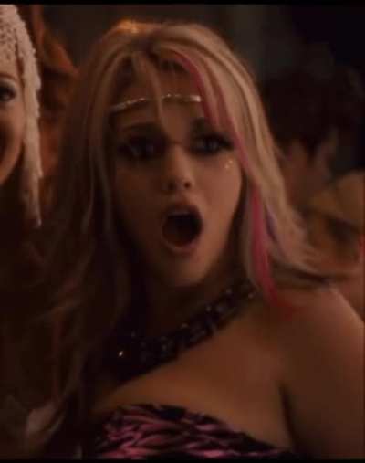 That's some jiggling action from Kat Dennings
