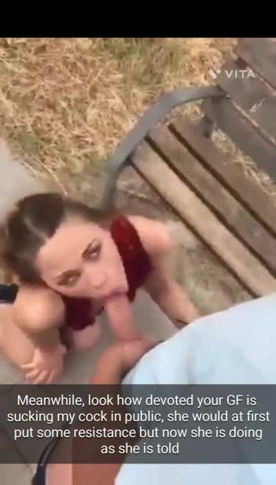 Public cock worship~