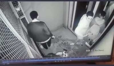 to lean on the fence of a tall building (NSFW)