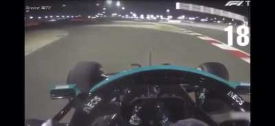 29 track limit violations by Lewis Hamilton at Bahrain. Remember when Bono sent a message over team radio saying “one more violation and you’ll be shown the black and white flag and given a 5 second penalty”?