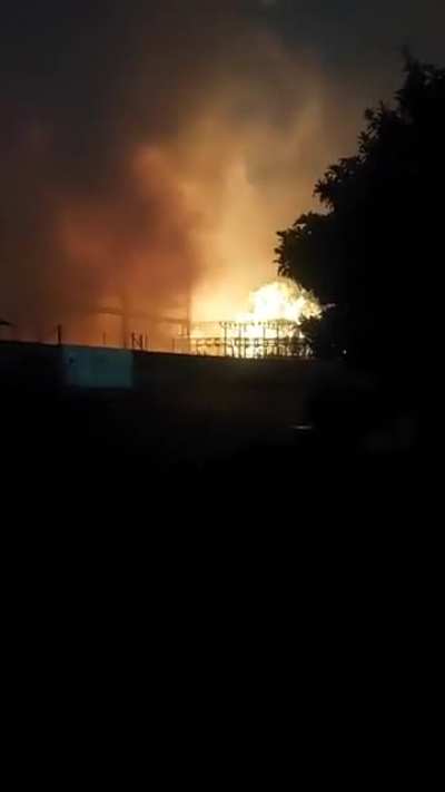 Substation explosion in Jhb South africa
