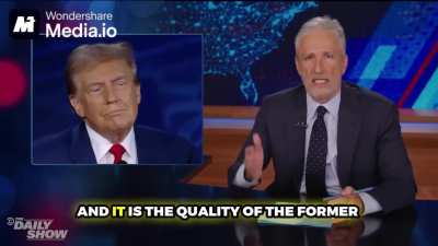 Jon Stewart's calls out Trump's BS on Jan. 6th insurrection