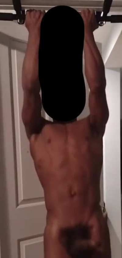 [m] Now I just need someone to climb on while I workout