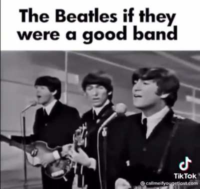 The Beatles tryna be carti so bad