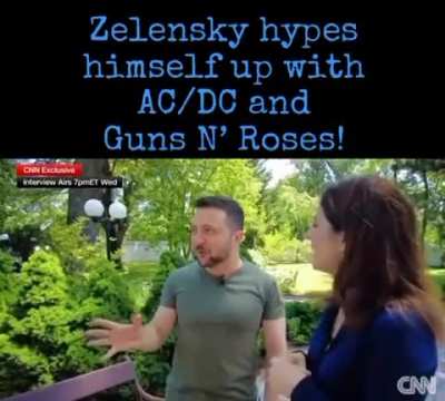 Zelensky on his preferences in music