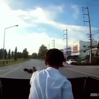 Riding with your friend
