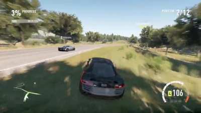 that's one way to overtake