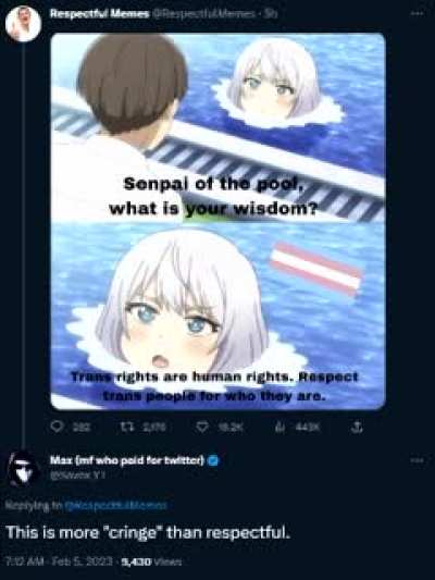 there’s always one.
