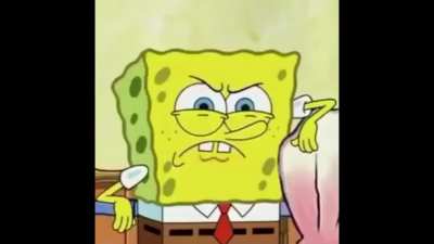 Spongebob driving school scene