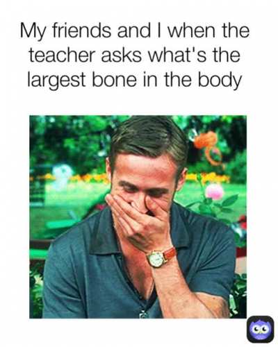 We've all done, right?