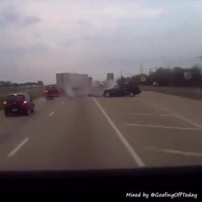 The exit lane isn't for entering