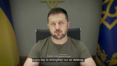 President Zelensky's Latest Address. 28/10/22. Duration 6m01. English Subtitles.