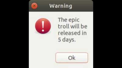 SEEK SHELTER BEFORE IT'S BEING RELEASED.