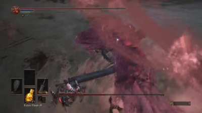 The best boss is fromsoft history. THE THEME THE FLUIDITY THE EVERYTHING. Just perfection.