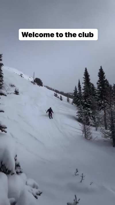 When you don't want to wait for the chairlift