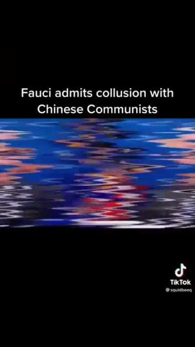 Fauci's Freudian slip