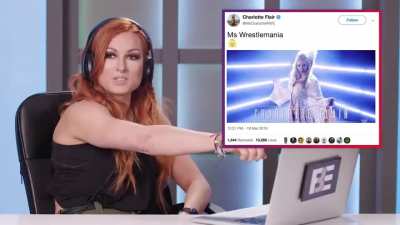 Becky Lynch makes a funny pun about Charlotte Flair calling herself 