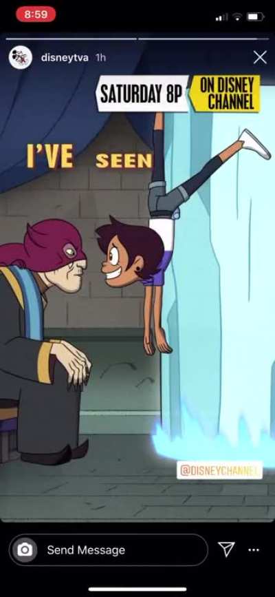 Short 3 second clip of “The First Day”