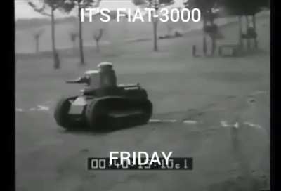 It's FIAT-3000 Friday lads !