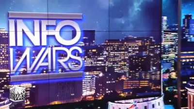 The blasphemous heretic Alex Jones threatening Prophet Fauci and Pope Gates.