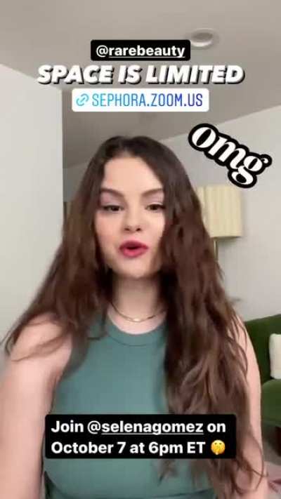 Selena on Sephora