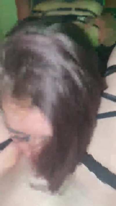 Dick in one side, clit in the other