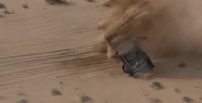 100+ MPH bounce and roll