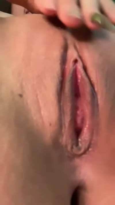Would you cum inside of my 18 yr old pussy? 😳 only fans link in comments 💕.